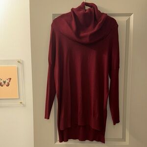 Oversized cowl neck sweater